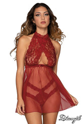 Dream Girl Lingerie Sexy Womens Babydoll & Panty - OS - BabyDolls And Chemises